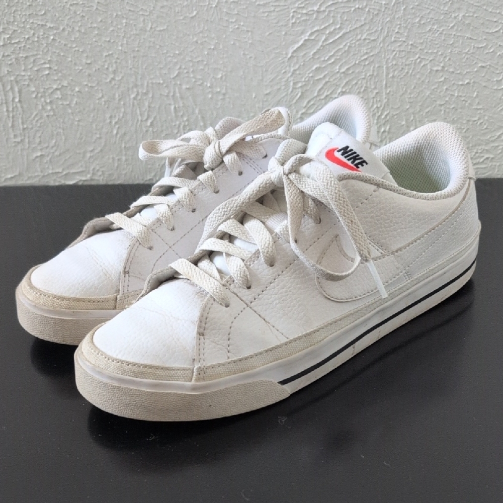 White Nike Tennis Shoes